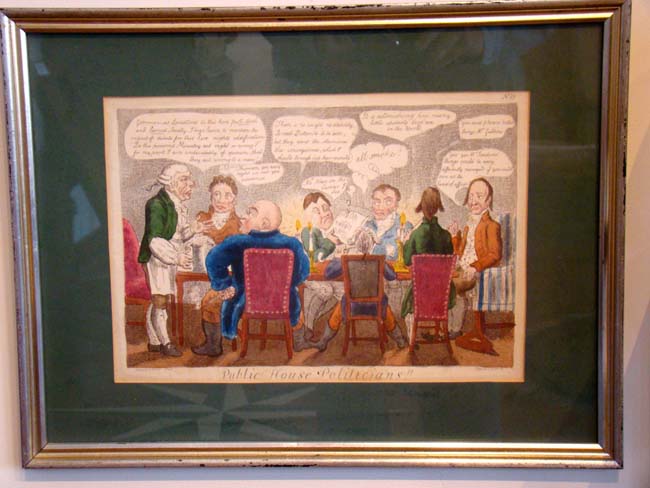 Two late 18th or early 19th century British political satirical hand colored engravings — image 3